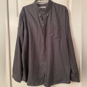 Mens button-down long sleeve shirt